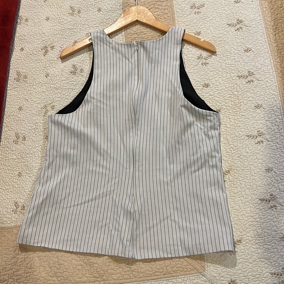 Beautiful Banana Republic double lined dressy tank. Sz14 - Picture 2 of 3